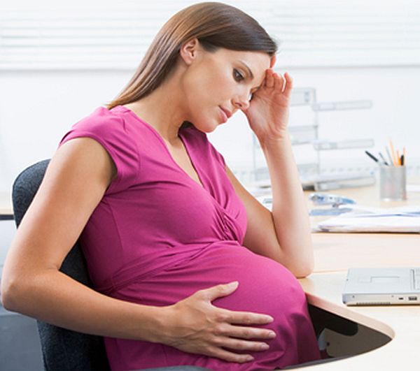 stressed pregnant women