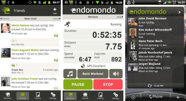 Endomondo sports Tracker