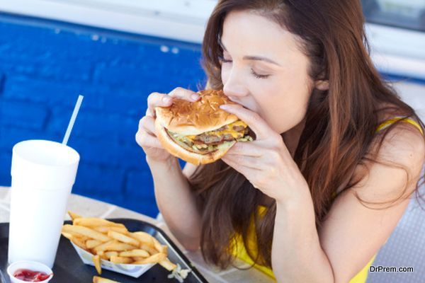 consuming fatty foods