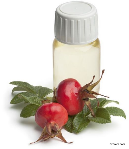 Bottle rose hip oil