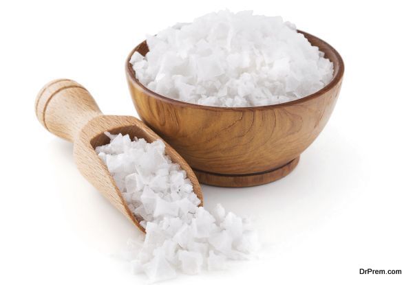 sea salt fights acne