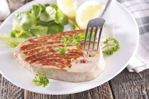 Fatty fish contain omega 3 fatty acids