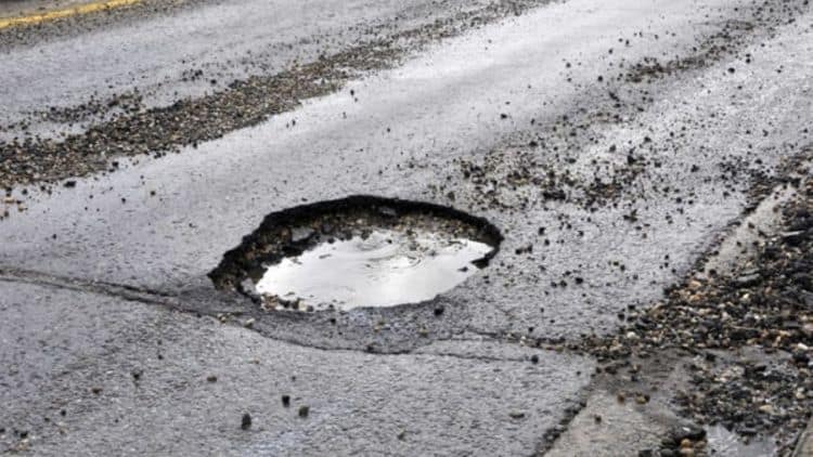 Quick tips to help you deal with potholes