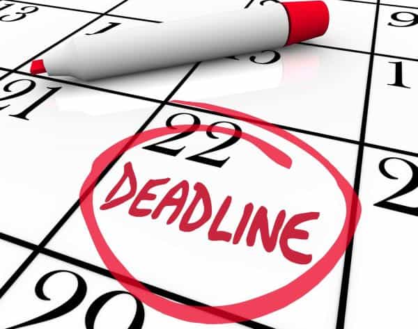 set Deadlines for your every task