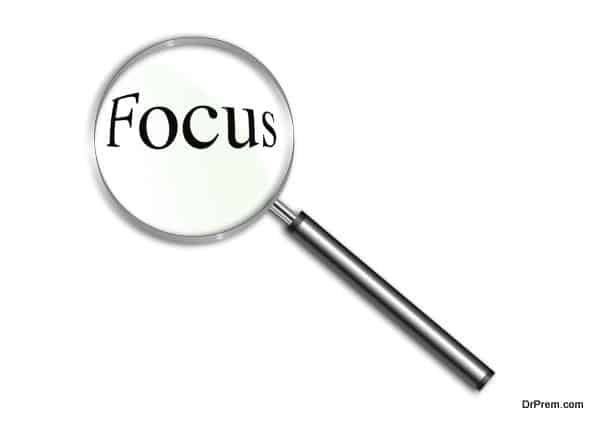 Have focus in life