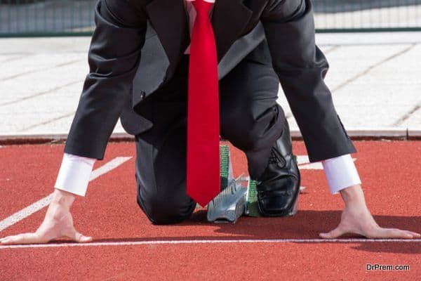 Businessman ready on track to run