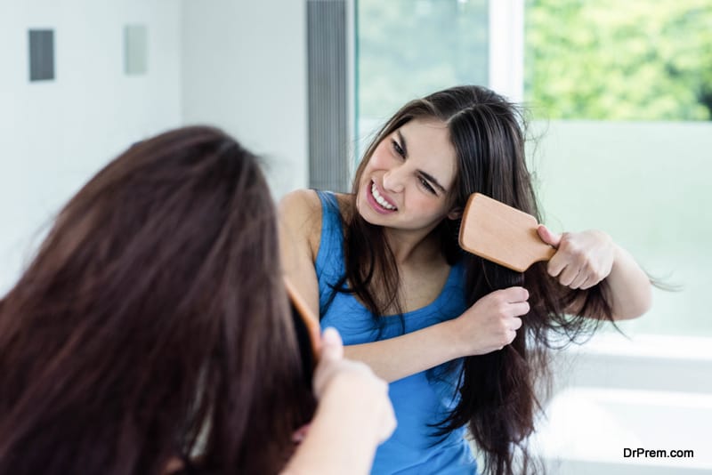 How to deal with frizzy hair