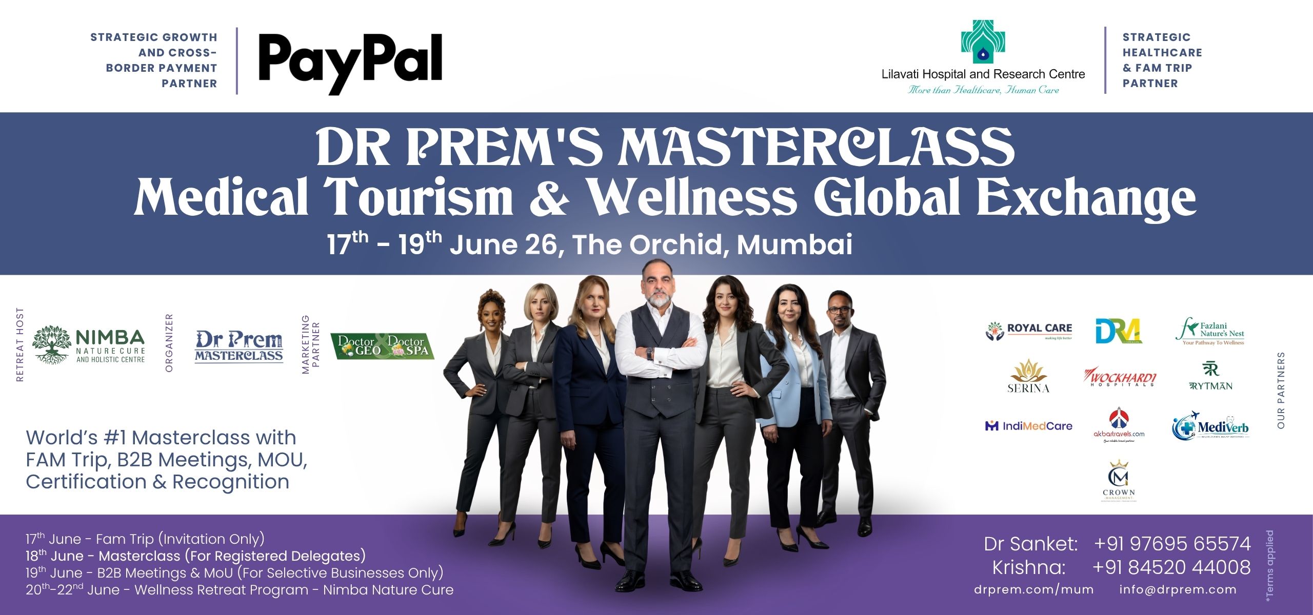 Dr Prem’s Masterclass Georgia Masterclass 2026