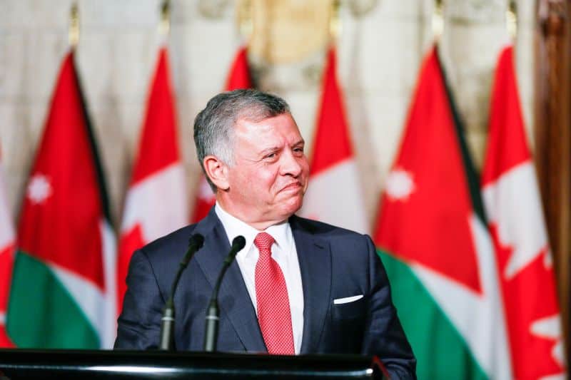 His Majesty King Abdullah