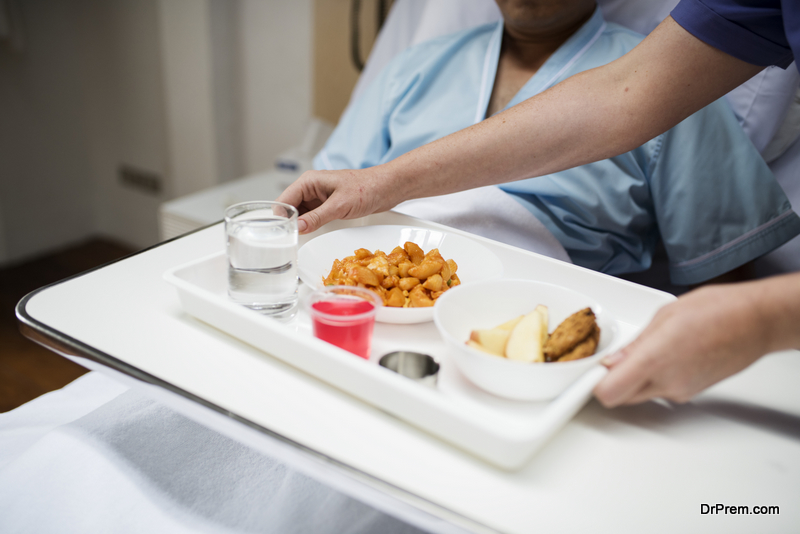Hospital food for patient