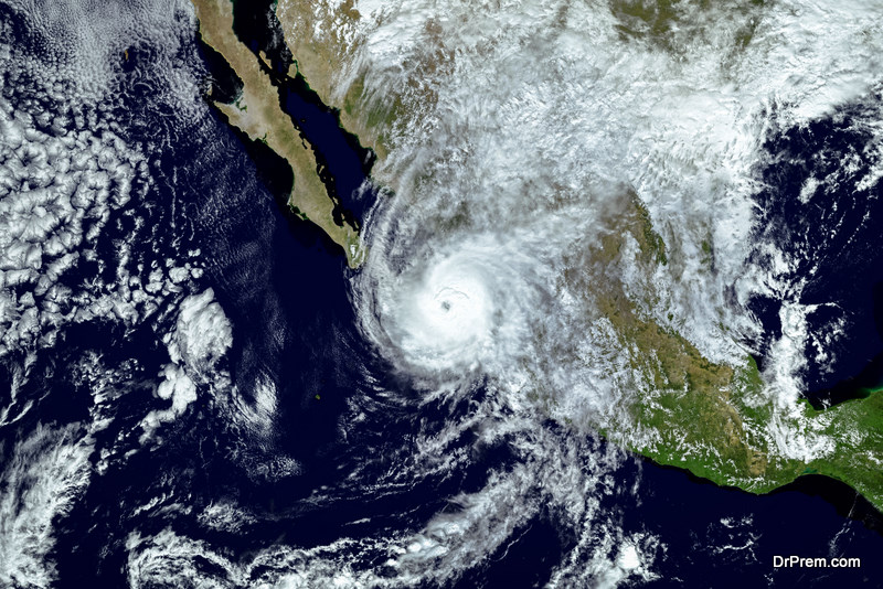 Mexican coasts are prone to severe hurricane