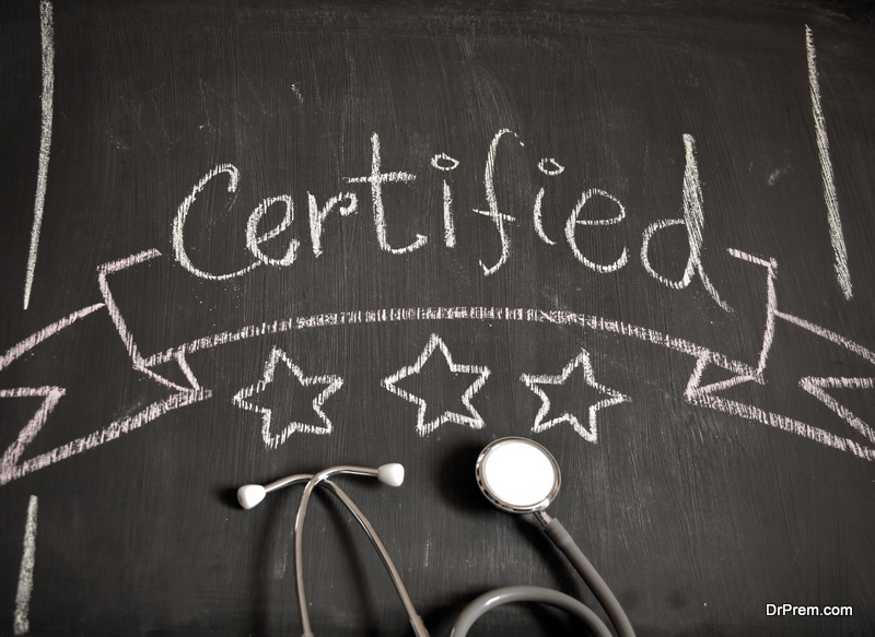 Certified healthcare