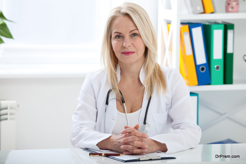 Doctor with stethoscope