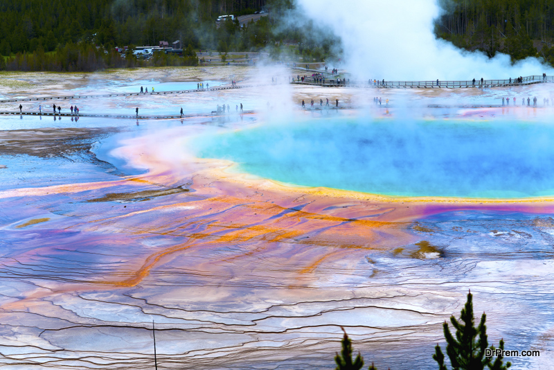 iron-rich hot spring