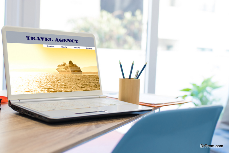 travel agency website