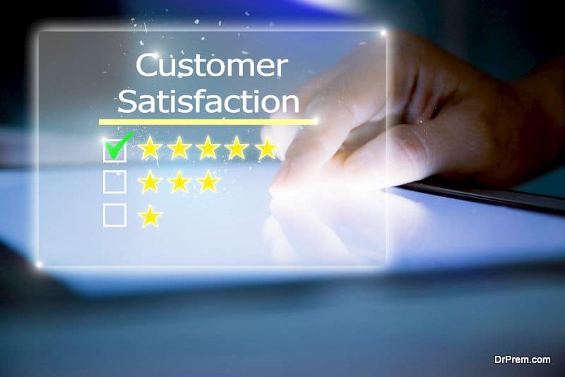 Customer experience,review,feedback concept