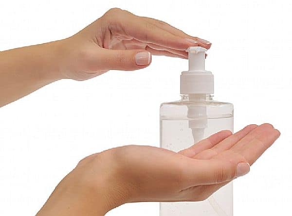 Hand sanitizer gel