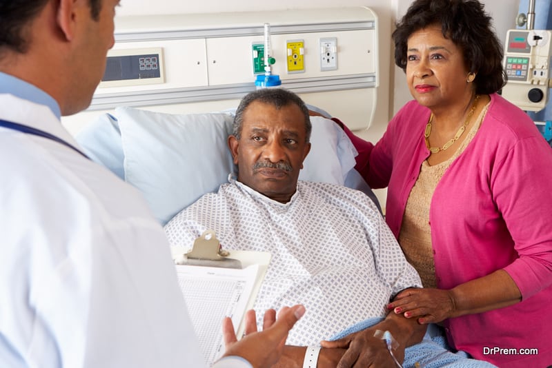 African couple on medical tourism