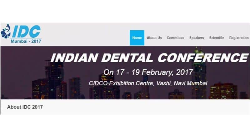 Dental Conference by IDA in Mumbai Workshop in Dental Medical Tourism 17th-19th February