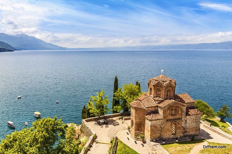 Jovan Kaneo Church, Lake Ohrid, Macedonia