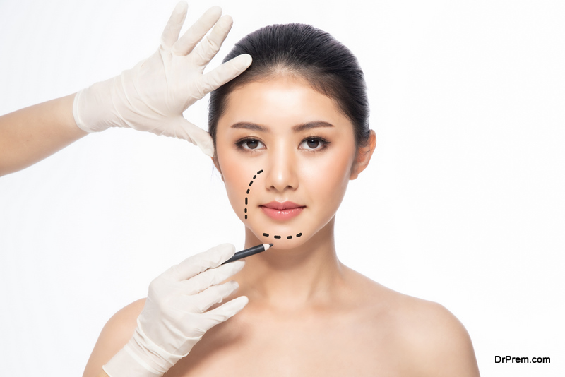 Chinese woman opted plastic surgery