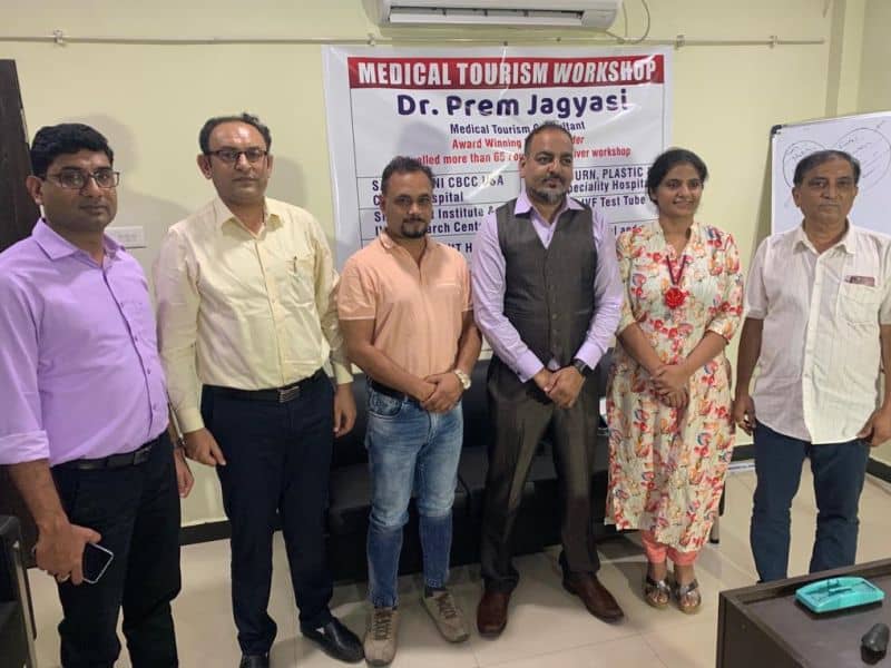 Dr. Prem’s Medical tourism workshop in Raipur Chattisgarh