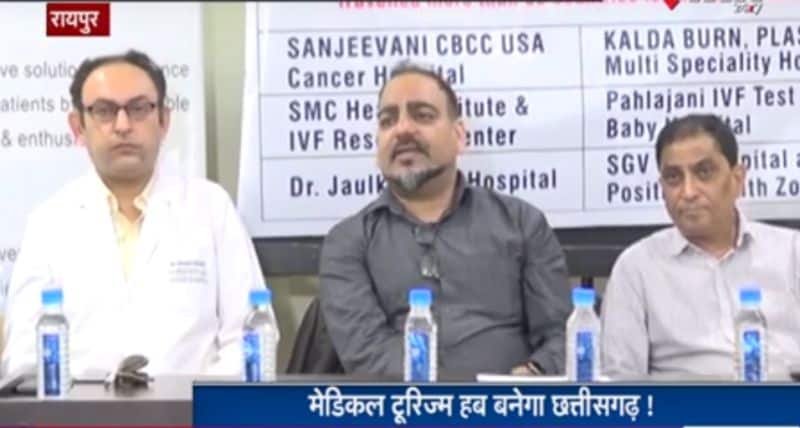 Dr. Prem’s Medical tourism workshop in Raipur Chattisgarh gets wide media coverage