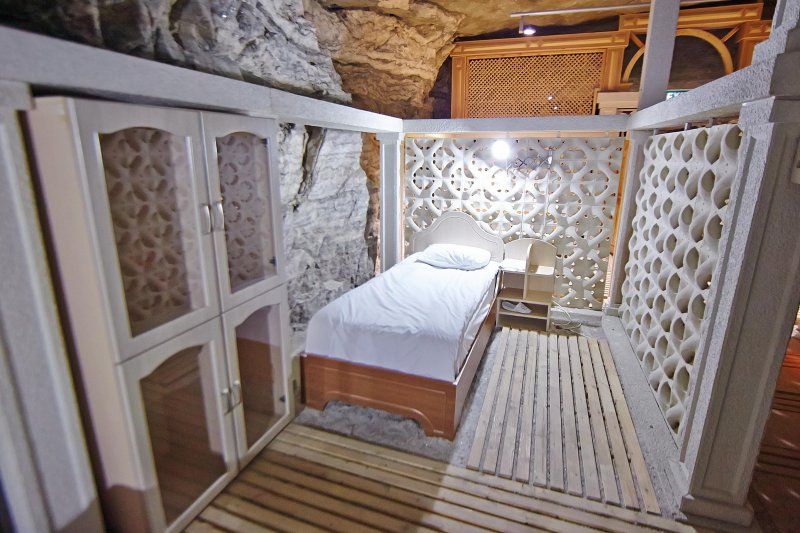the famous salt cave Duzdagh Cave