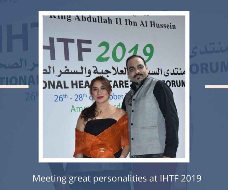 MEETING GREAT PERSONALITIES AT IHTF 2019