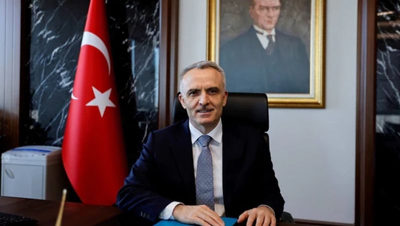 Turkish finance minister Naci Agbal 