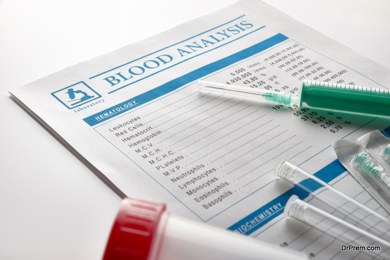 Blood test report