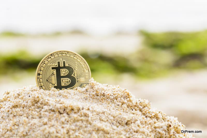 Bitcoin payments in South Korean beaches