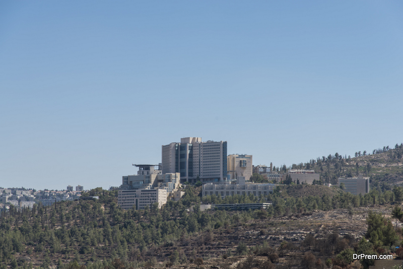 Hadassah Medical Center is a organization that operates two university hospitals at Ein Kerem and Mount Scopus affiliated with the Hebrew University of Jerusalem