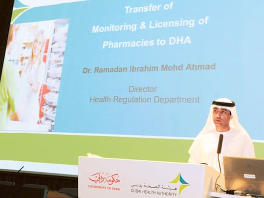 Dr. Ramadan Ibrahim director of health regulation department 