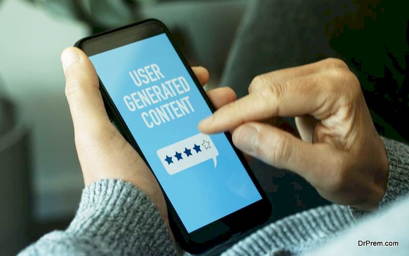 user generated content