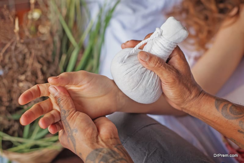 herbal massage offered in Thailand