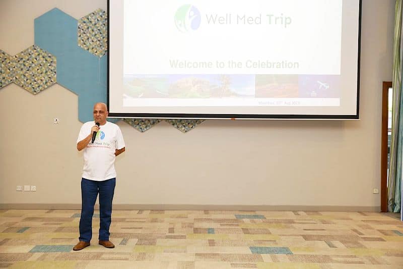 Mr. Kamal Muhammed, the CEO of Well Med Trip