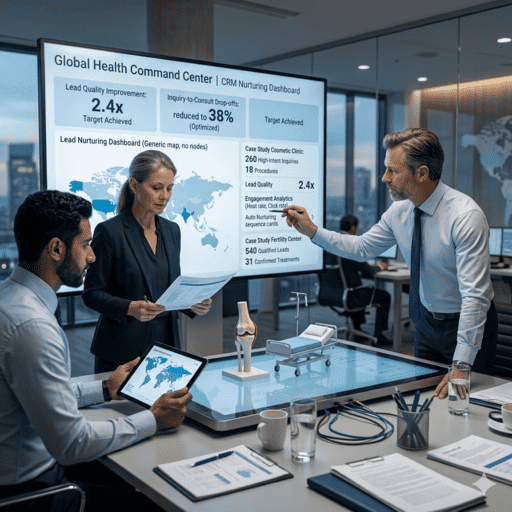 Lead Generation | Patient inquiries | Patient Leads in Medical Tourism Lead Nurturing Automation and Patient Engagement Systems