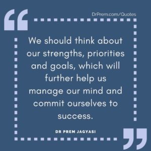 We should think about our strengths