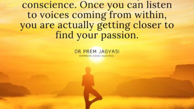 Allow your soul to guide you- Dr Prem Jagyasi Quotes