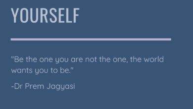 Be the one you are not the one, the world wants you to be- Dr Prem Jagyasi Quotes1