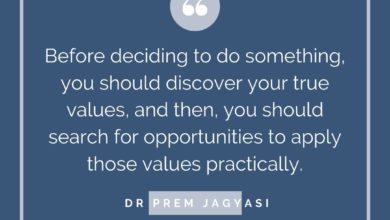 Before deciding to do something - Dr Prem Jagyasi Quotes