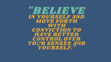 Believe in yourself and move forth with conviction- Dr Prem Jagyasi Quote