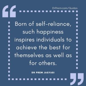 Born of self-reliance