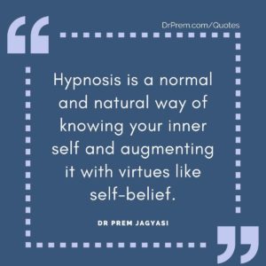 Hypnosis is a normal and natural way