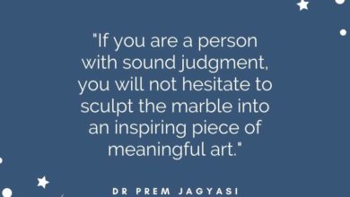 If you are a person with sound judgement, you will not hesitate to-Dr Prem Jagyasi Quotes