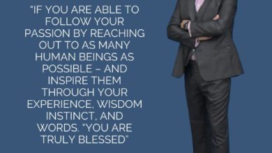 If you are able to follow your passion by reaching- Dr Prem Jagyasi Quotes
