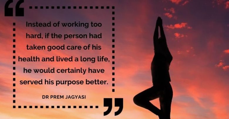 Instead of working too hard Instead of working too hard - Dr Prem Jagyasi Quotes