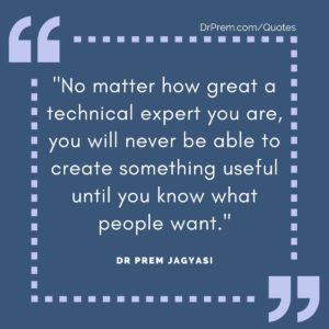 _No matter how great a technical expert you are