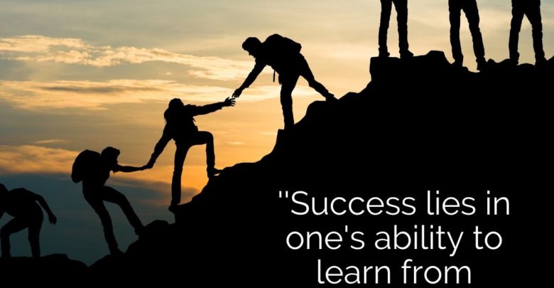 Success lies in one's ability to learn from mistakes- Dr Prem Jagyasi Quotes